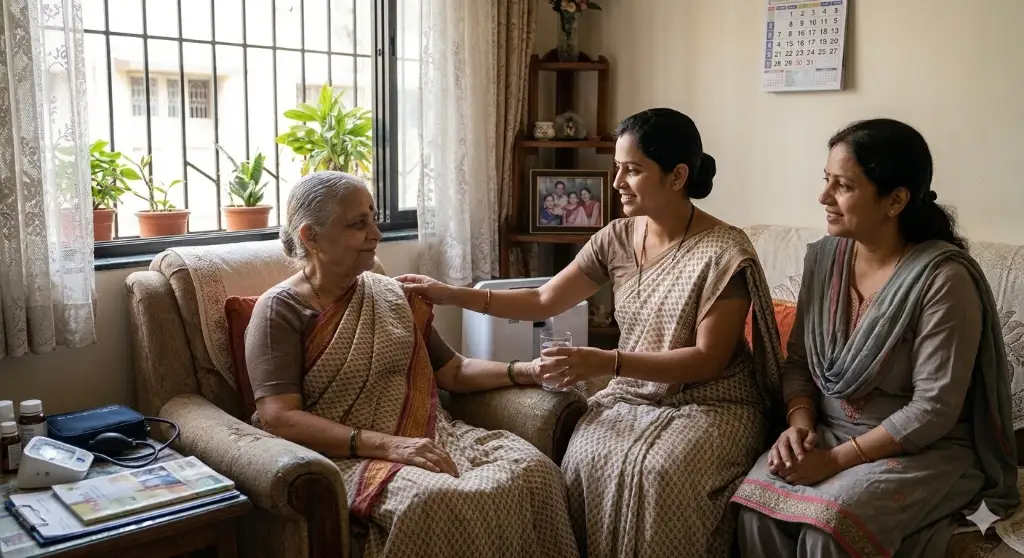 Elderly Care Service in Vizag | Professional Senior Care at Home Trusted elderly care service in Vizag providing trained caregivers for senior citizen care, daily assistance and home support.